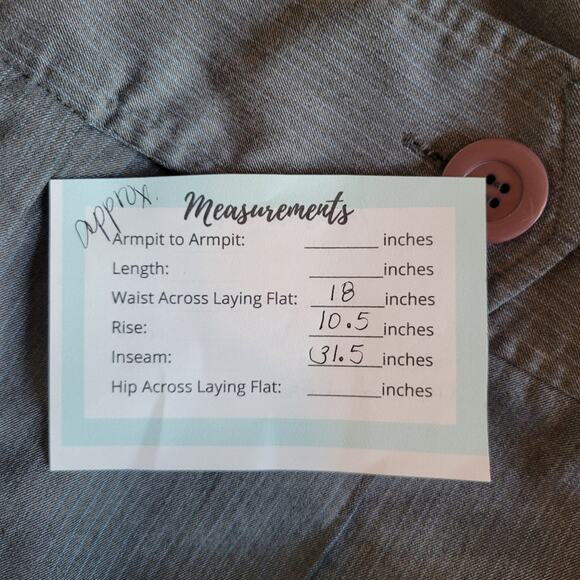 Wide Leg Y2K Pintuck Dress Pants Size 12 Gray Light Blue Pinstripe - Picture 6 of 6